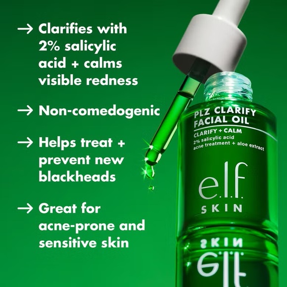 Elf PLZ Clarify Facial Oil - Picture 2 of 9